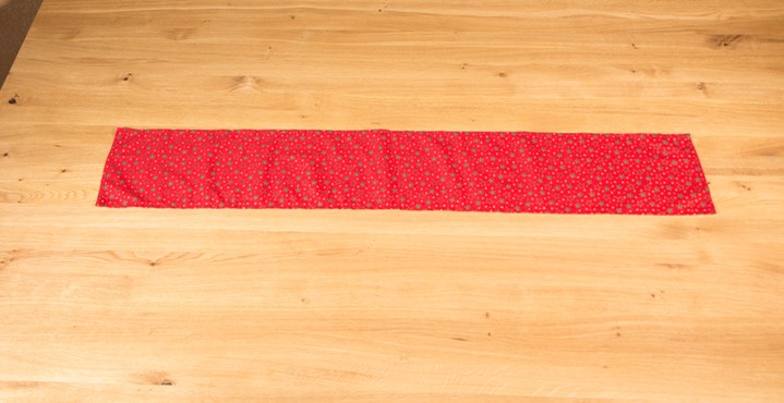 Sternchen rot & gold, 0,51x0,17 m